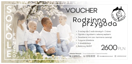 Rodzinny pobyt w Sokolim Ranczo